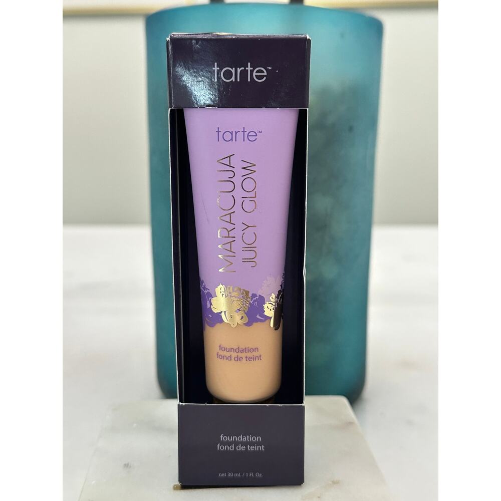 Tarte Maracuja Juicy Glow Foundation 16B Fair-Light Beige Skin Tint 1oz NIB New